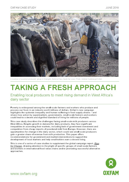 Taking a Fresh Approach: Enabling local producers to meet rising demand in West Africa’s dairy sector