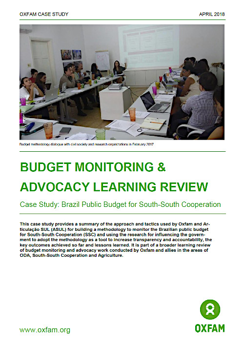 Brazil public budget case study